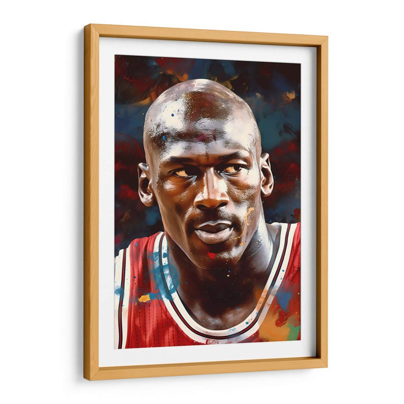 Colores en Michael Jordan - Icon Hunter | Cuadro decorativo de Canvas Lab