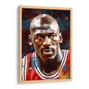 Colores en Michael Jordan - Icon Hunter | Cuadro decorativo de Canvas Lab