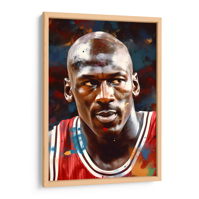 Colores en Michael Jordan - Icon Hunter | Cuadro decorativo de Canvas Lab