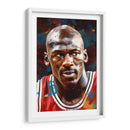 Colores en Michael Jordan - Icon Hunter | Cuadro decorativo de Canvas Lab