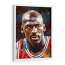 Colores en Michael Jordan - Icon Hunter | Cuadro decorativo de Canvas Lab