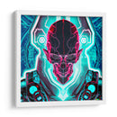 Cyb3r Skull D-11 - AI-ART | Cuadro decorativo de Canvas Lab