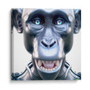 Psycho Monkey-Cyborg - AI-ART | Cuadro decorativo de Canvas Lab