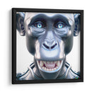 Psycho Monkey-Cyborg - AI-ART | Cuadro decorativo de Canvas Lab