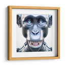 Psycho Monkey-Cyborg - AI-ART | Cuadro decorativo de Canvas Lab