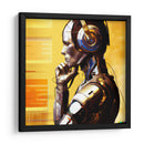 The Artificial Think 1:5 - AI-ART | Cuadro decorativo de Canvas Lab