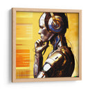 The Artificial Think 1:5 - AI-ART | Cuadro decorativo de Canvas Lab