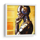 The Artificial Think 1:5 - AI-ART | Cuadro decorativo de Canvas Lab