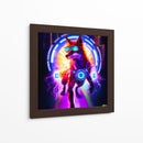The Cyber Fox Quantum Travel - AI-ART | Cuadro decorativo de Canvas Lab