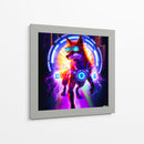 The Cyber Fox Quantum Travel - AI-ART | Cuadro decorativo de Canvas Lab