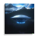 Space Ship 1 - AI-ART | Cuadro decorativo de Canvas Lab