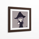 Bruja Chibita - Ham Hams! | Cuadro decorativo de Canvas Lab