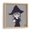 Bruja Chibita - Ham Hams! | Cuadro decorativo de Canvas Lab