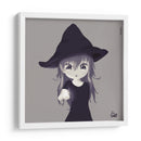 Bruja Chibita - Ham Hams! | Cuadro decorativo de Canvas Lab