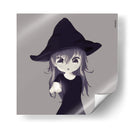 Bruja Chibita - Ham Hams! | Cuadro decorativo de Canvas Lab