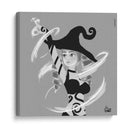 Bruja de viento - Ham Hams! | Cuadro decorativo de Canvas Lab