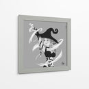 Bruja de viento - Ham Hams! | Cuadro decorativo de Canvas Lab