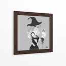 Bruja de fuego - Ham Hams! | Cuadro decorativo de Canvas Lab