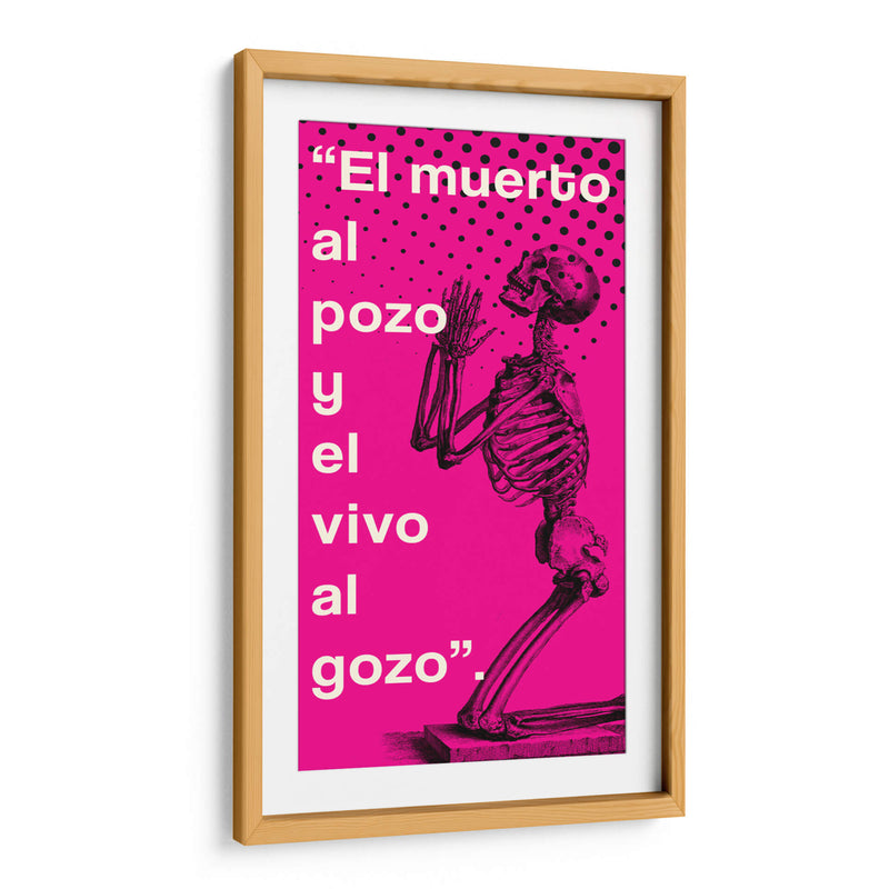 009_El muerto al pozo A (1) - Jorge Méndez | Cuadro decorativo de Canvas Lab