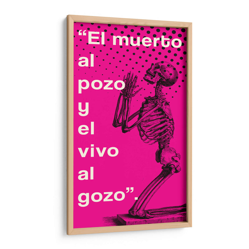 009_El muerto al pozo A (1) - Jorge Méndez | Cuadro decorativo de Canvas Lab