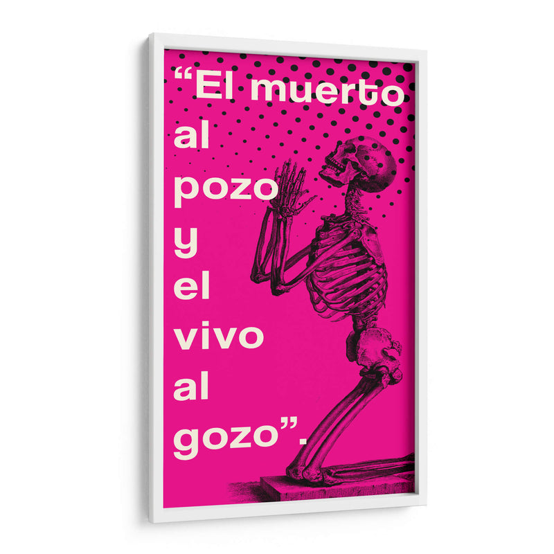 009_El muerto al pozo A (1) - Jorge Méndez | Cuadro decorativo de Canvas Lab