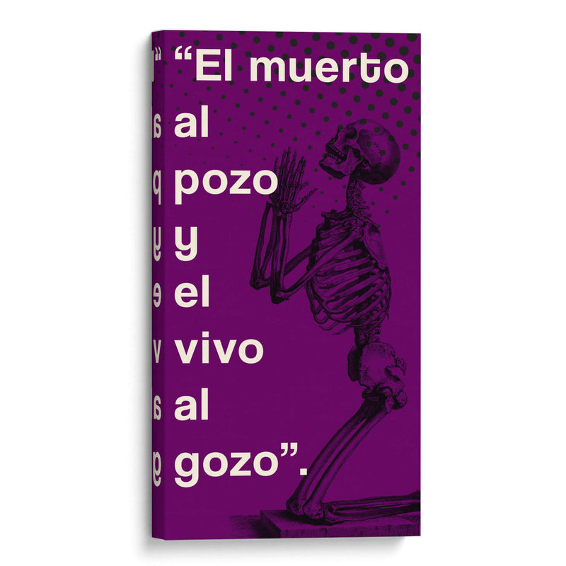 009_El muerto al pozo A (2) - Jorge Méndez | Cuadro decorativo de Canvas Lab