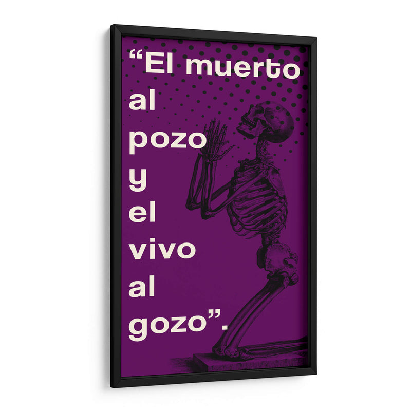 009_El muerto al pozo A (2) - Jorge Méndez | Cuadro decorativo de Canvas Lab