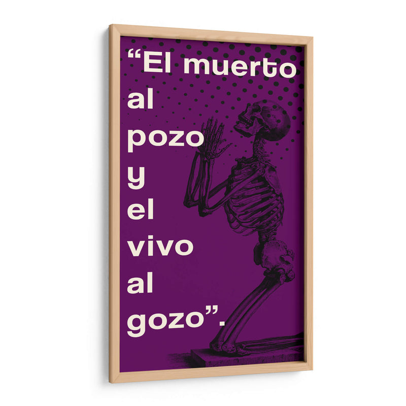 009_El muerto al pozo A (2) - Jorge Méndez | Cuadro decorativo de Canvas Lab