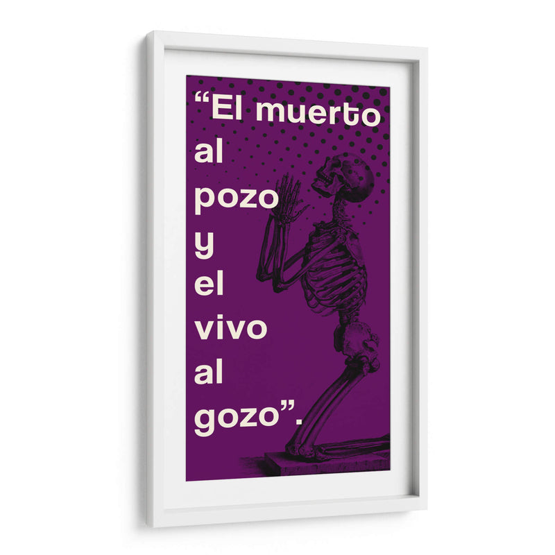 009_El muerto al pozo A (2) - Jorge Méndez | Cuadro decorativo de Canvas Lab