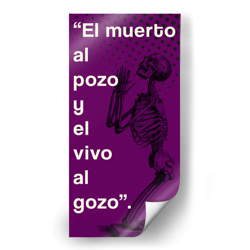 009_El muerto al pozo A (2) - Jorge Méndez | Cuadro decorativo de Canvas Lab