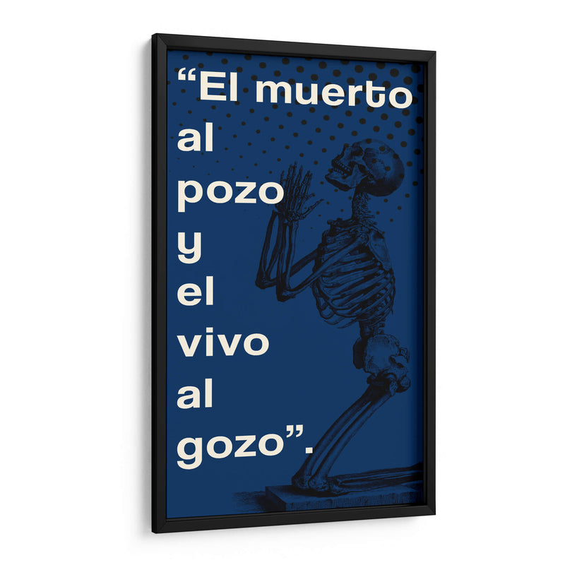 009_El muerto al pozo A (4) - Jorge Méndez | Cuadro decorativo de Canvas Lab