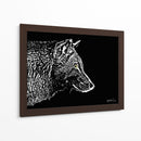 Lobo - Gina Villalobos | Cuadro decorativo de Canvas Lab
