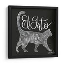 El Gato - Gina Villalobos | Cuadro decorativo de Canvas Lab