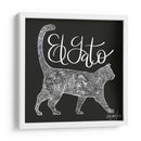 El Gato - Gina Villalobos | Cuadro decorativo de Canvas Lab