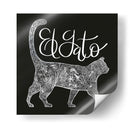 El Gato - Gina Villalobos | Cuadro decorativo de Canvas Lab