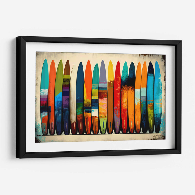 Tablas de surf 1 - Dominico Zafri | Cuadro decorativo de Canvas Lab