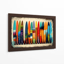 Tablas de surf 1 - Dominico Zafri | Cuadro decorativo de Canvas Lab