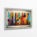 Tablas de surf 1 - Dominico Zafri | Cuadro decorativo de Canvas Lab