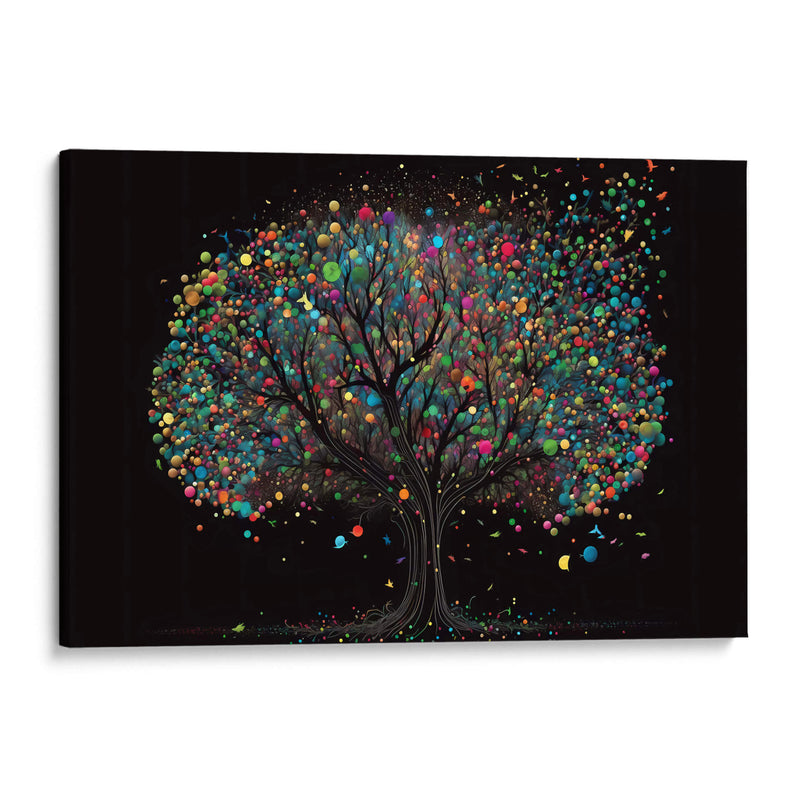 Árbol de colores II - Dominico Zafri | Cuadro decorativo de Canvas Lab