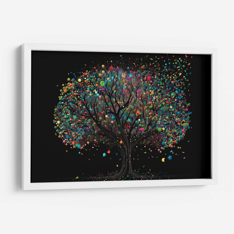 Árbol de colores II - Dominico Zafri | Cuadro decorativo de Canvas Lab