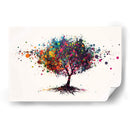 Árbol de colores - Dominico Zafri | Cuadro decorativo de Canvas Lab