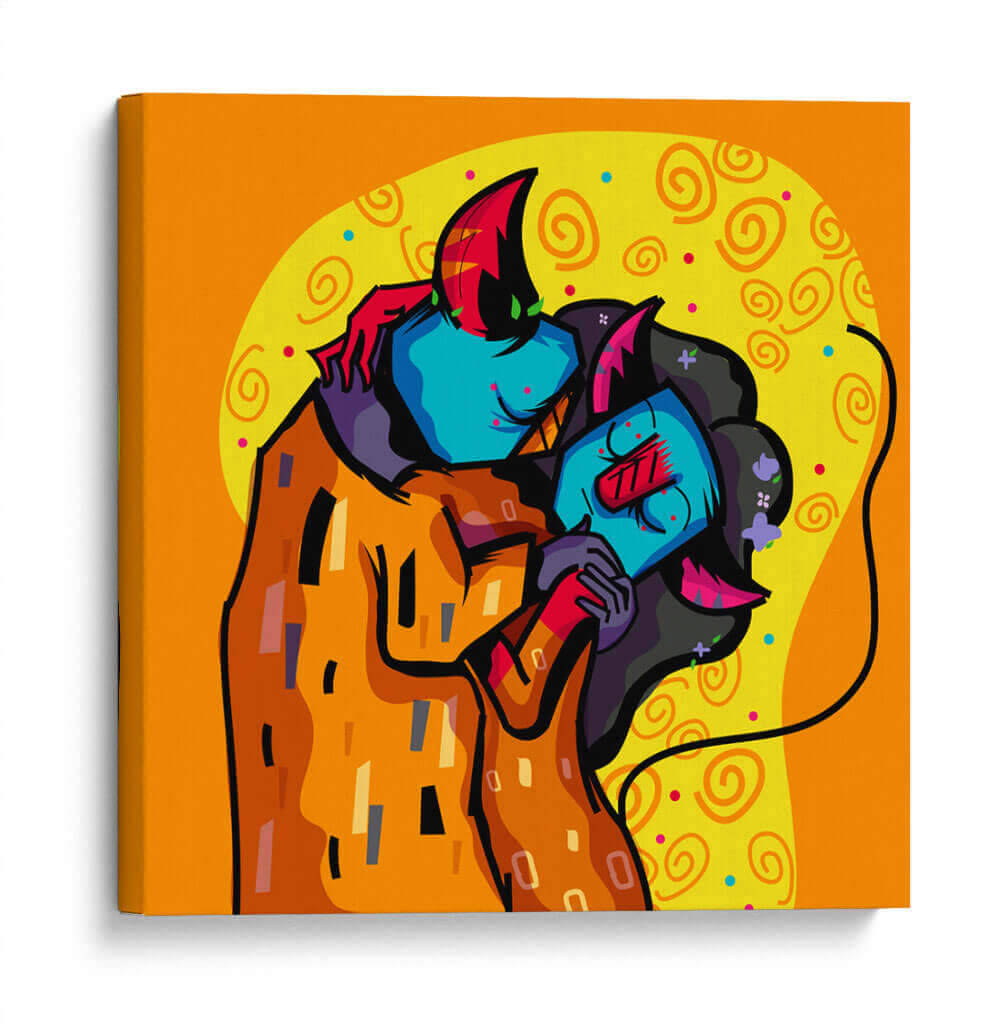 ruzski_el beso - Ruzski | Cuadro decorativo de Canvas Lab