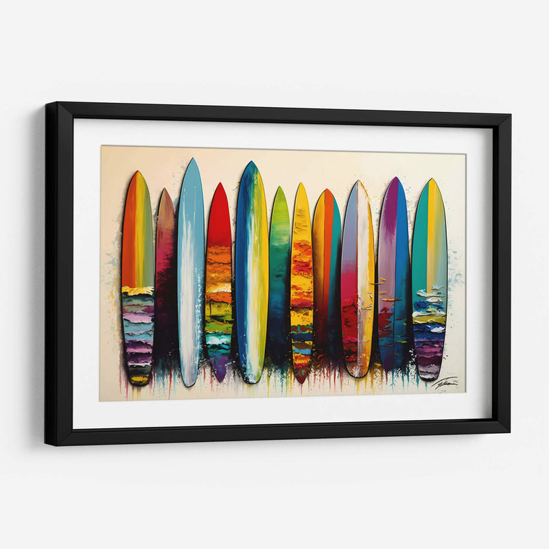 Tablas de surf 4 - Dominico Zafri | Cuadro decorativo de Canvas Lab