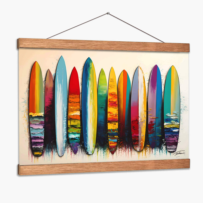 Tablas de surf 4 - Dominico Zafri | Cuadro decorativo de Canvas Lab