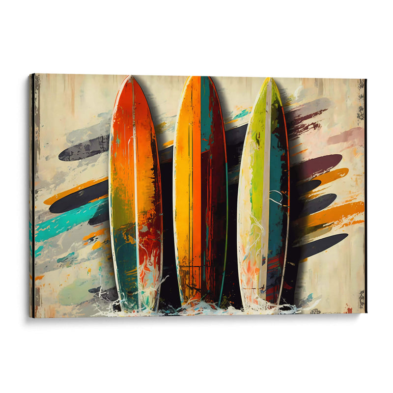 Tablas de surf 3 - Dominico Zafri | Cuadro decorativo de Canvas Lab