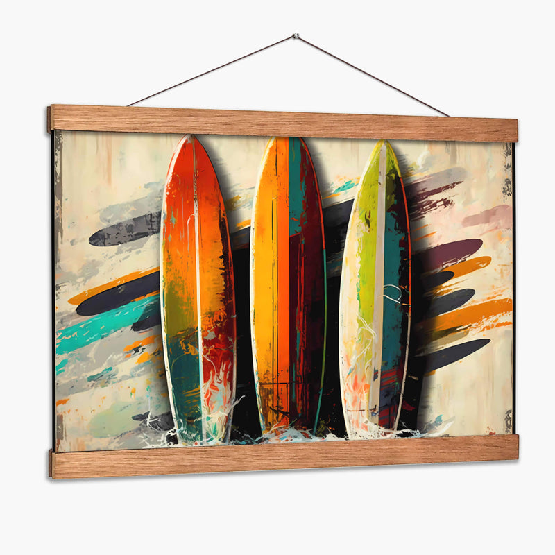 Tablas de surf 3 - Dominico Zafri | Cuadro decorativo de Canvas Lab