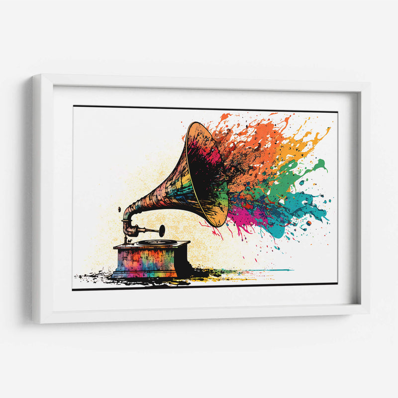 Musica colorida II - Dominico Zafri | Cuadro decorativo de Canvas Lab