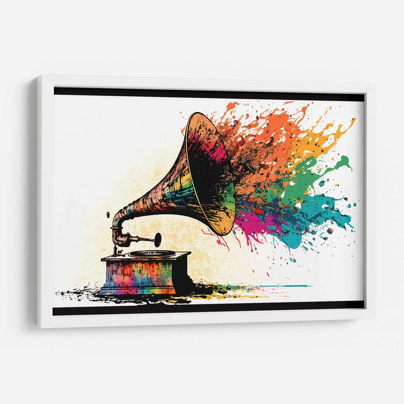 Musica colorida II - Dominico Zafri | Cuadro decorativo de Canvas Lab