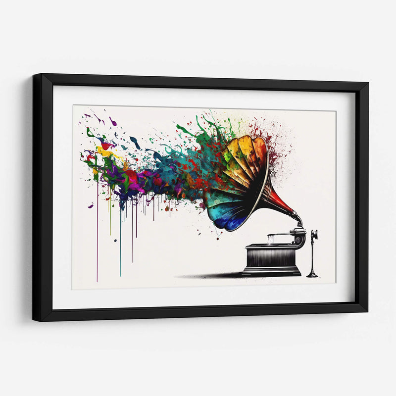 Musica colorida - Dominico Zafri | Cuadro decorativo de Canvas Lab