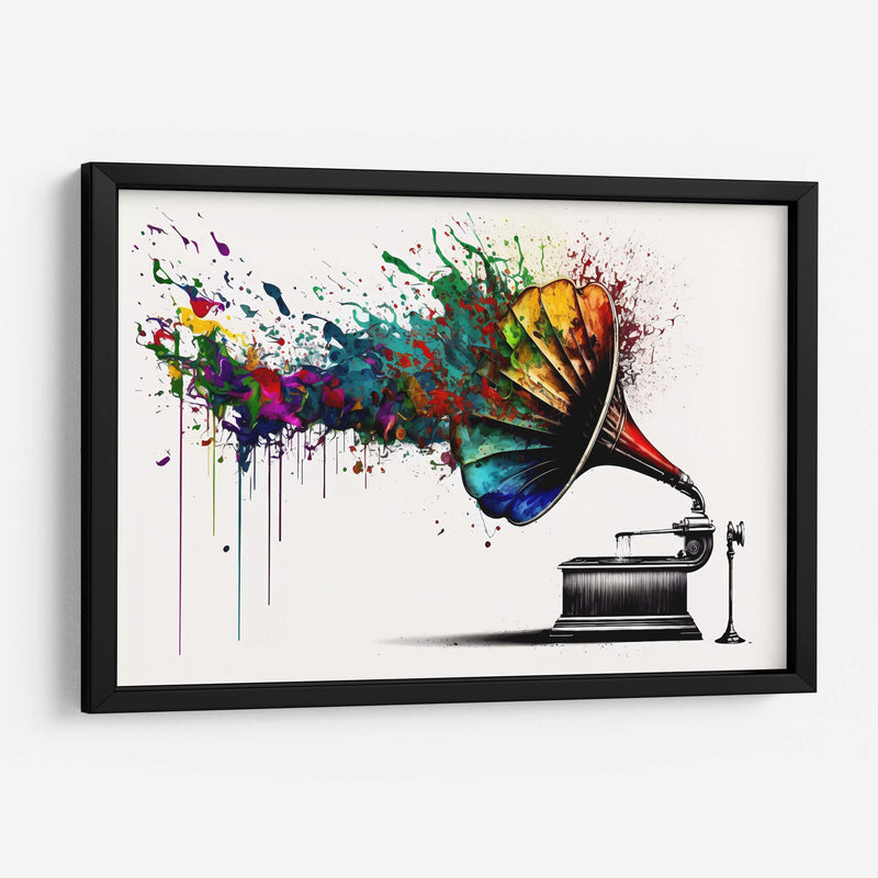 Musica colorida - Dominico Zafri | Cuadro decorativo de Canvas Lab